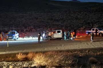 Cinco sujetos fueron detenidos en Tecka circulando con una camioneta robada en Trelew