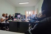 El equipo de trabajo de la Fiscalía se reunió con funcionarios policiales  de la Comisaría, Brigada de Investigaciones y Comisaría de la Mujer