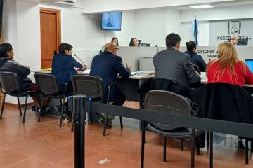 Juicio contra Jonathan Waters y Jorge Díaz por abigeato