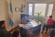 Reunión del fiscal Jefe con personal del Hospital Regional, policía científica y el CIF