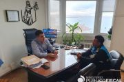 Reunión de trabajo entre el Fiscal Jefe y el nuevo Jefe de la Unidad Regional