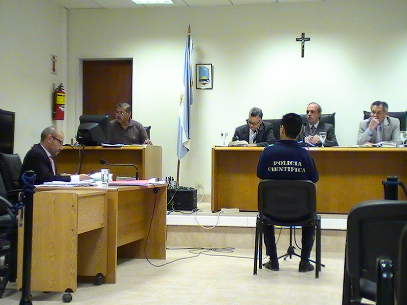 Fiscal, testigo y tribunal colegiado