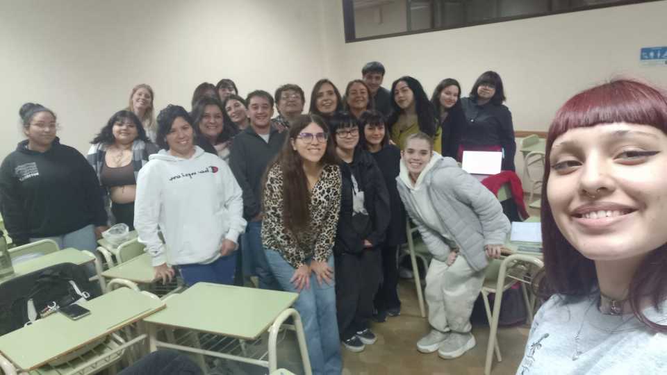 imágenes gentileza de estudiantes de Trabajo Social, UNPSJB