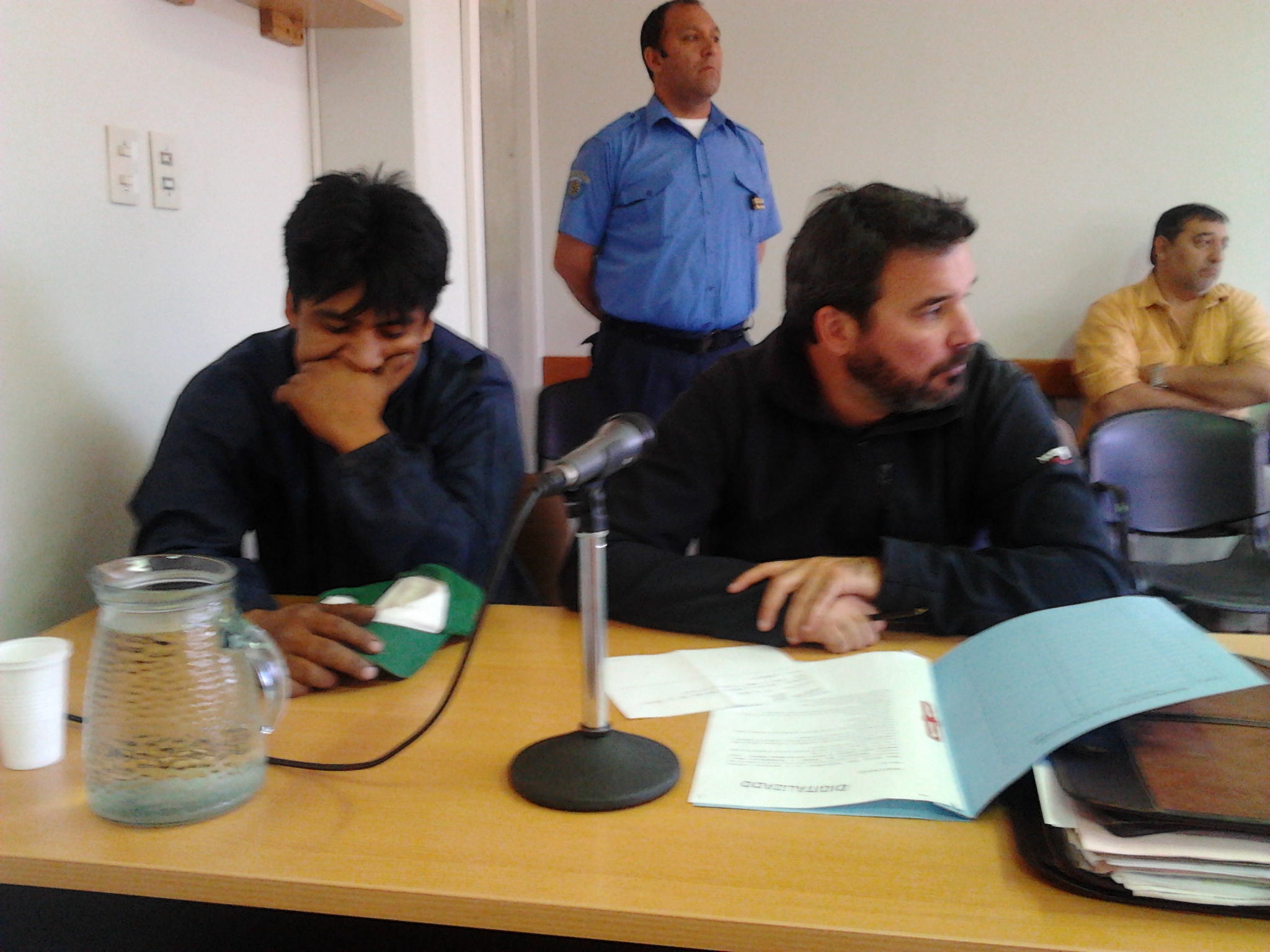 Imputado y Julián Ripa defensor