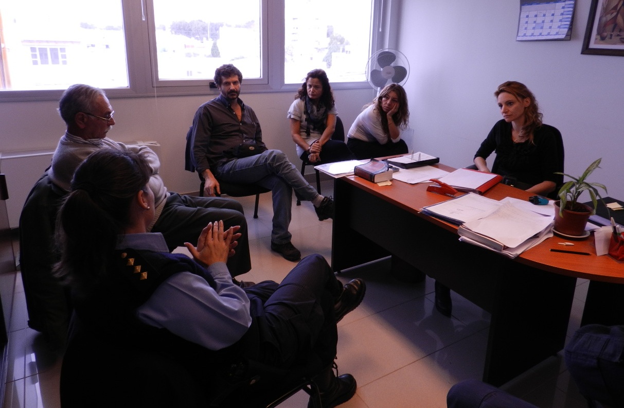 Equipo: Fiscales, peritos, forenses y policias trabajan en el caso
