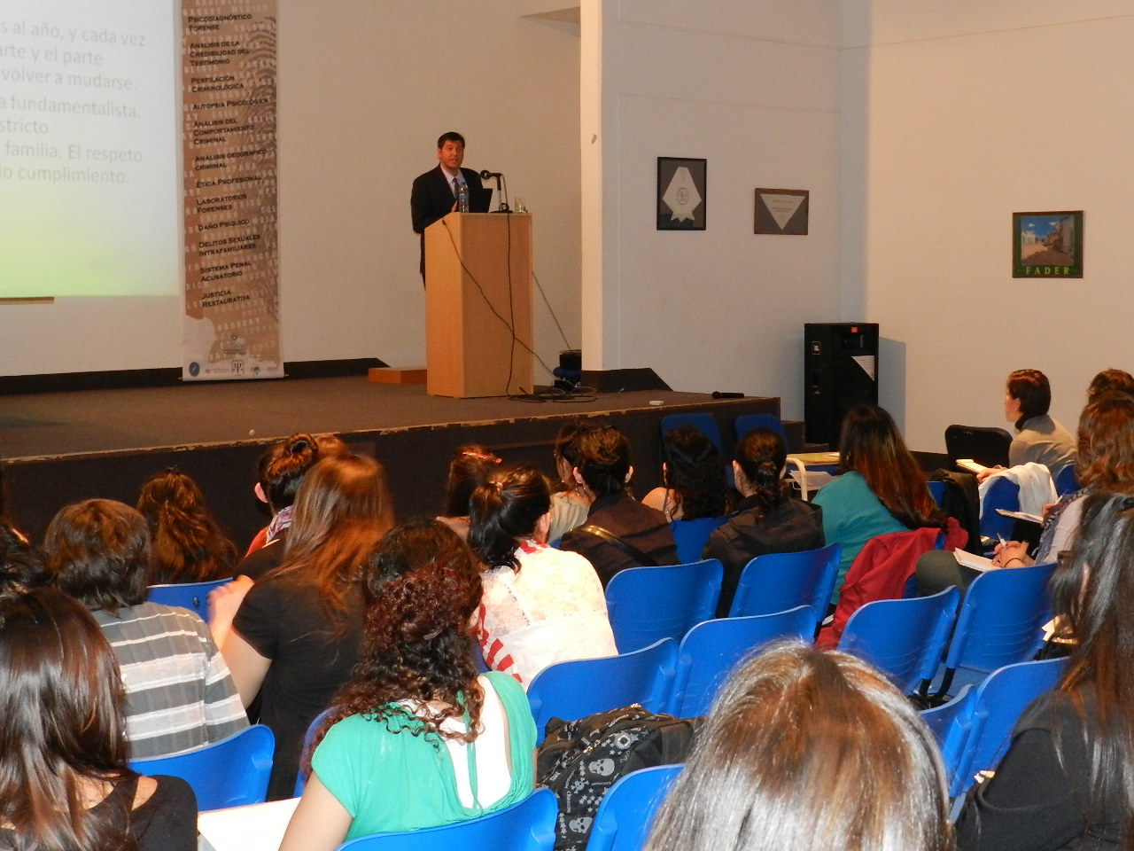Disertacion en Congreso Psicologia
