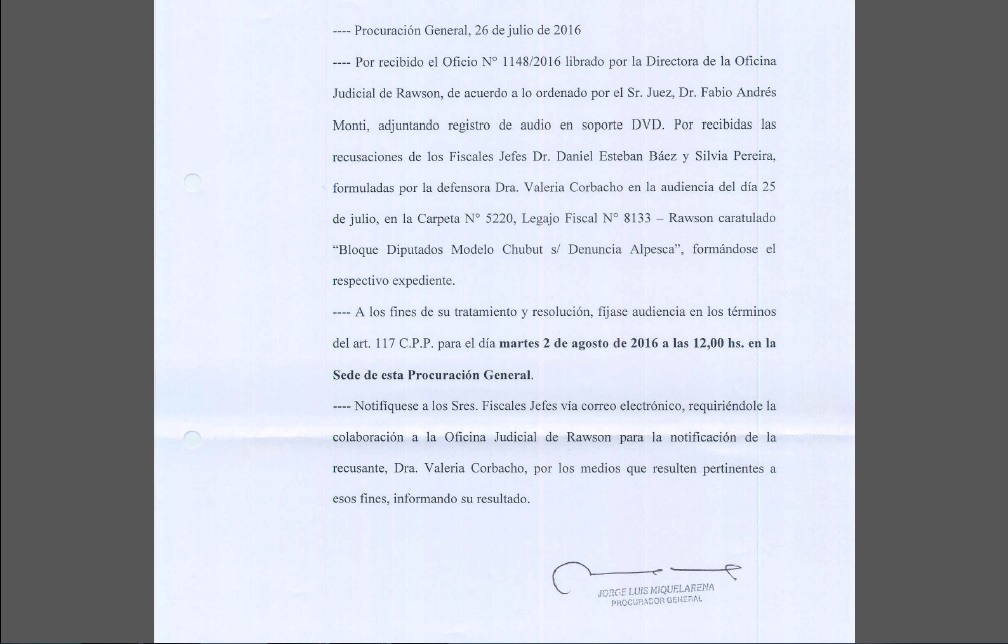 recusacion