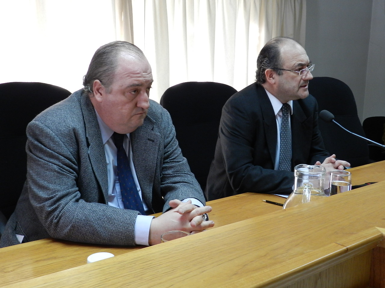 Jueces de Cámara Rafael Lucchelli y Leonardo Pitcovsky
