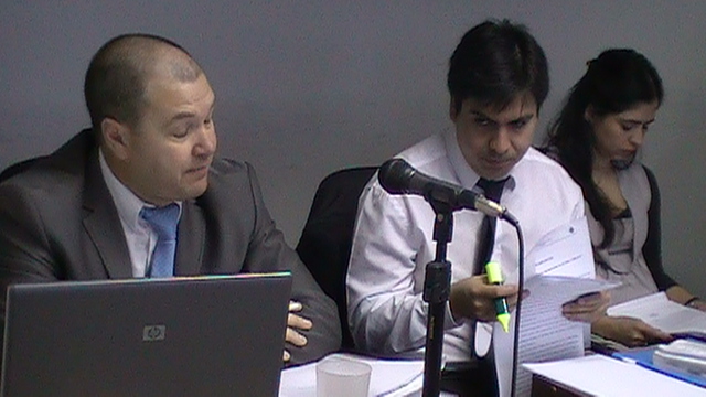 El fiscal Nápoli y su equipo de trabajo