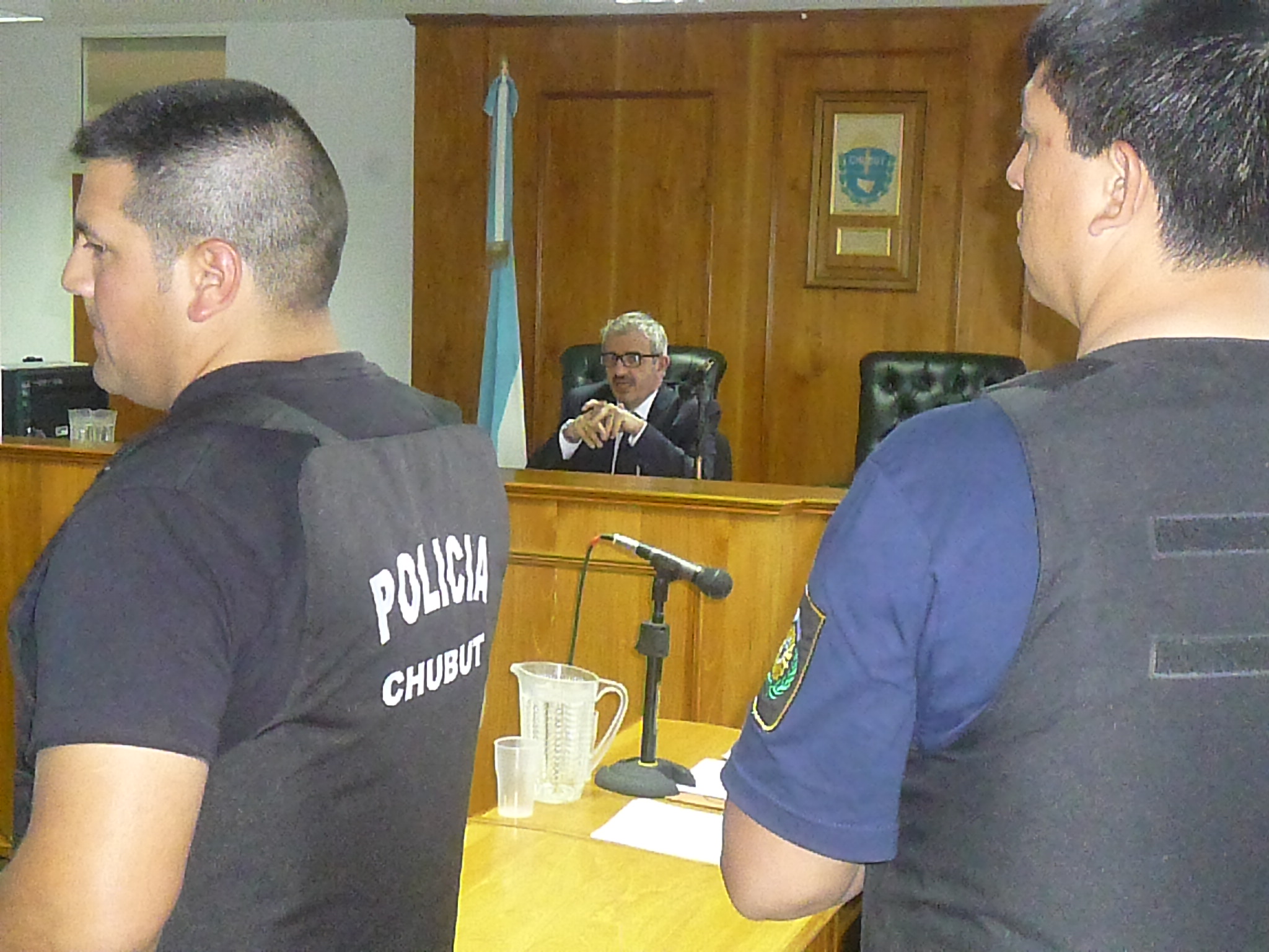 El juez César Zaratiegui, a cargo de la audiencia preliminar