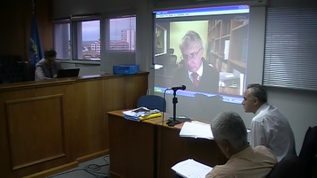 Momento de testimonio por video conferencia