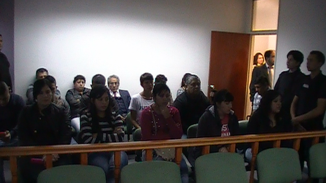 Familiares de acusados y víctima fueron autorizados al ingreso