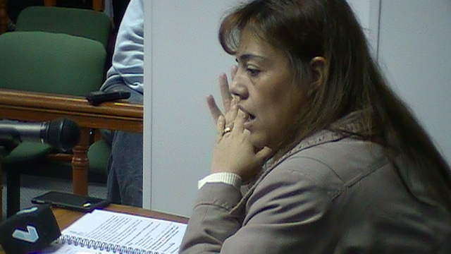 La fiscal general Mirta Moreno
