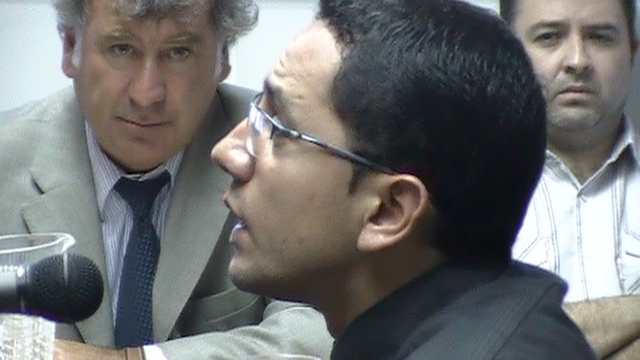 Oficial Diego Rey, otro de los encontrados culpables por delitos en concurso ideal