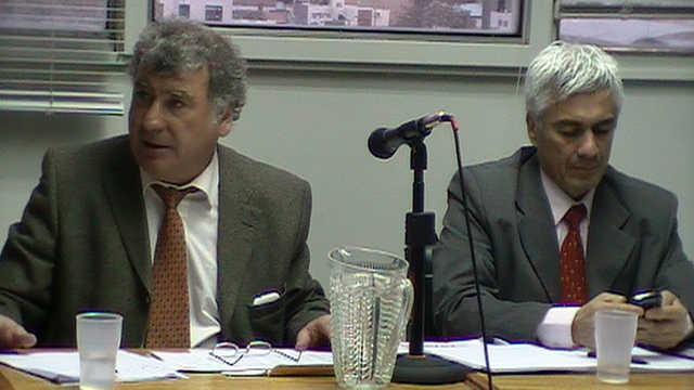 Los defensores Gabalachis y Castro