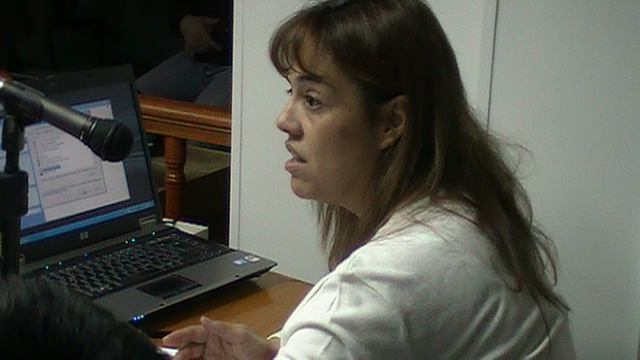 La fiscal general Mirta Moreno