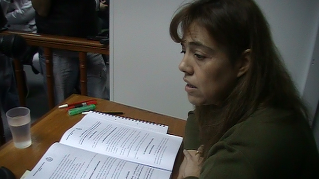 La fiscal general Mirta Moreno