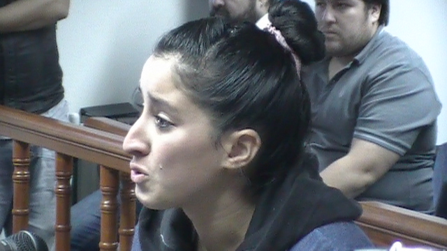 El llanto de la acusada pidiendo probation