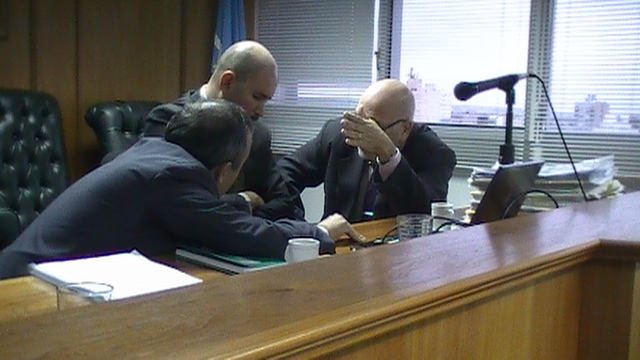 Los jueces deliberando
