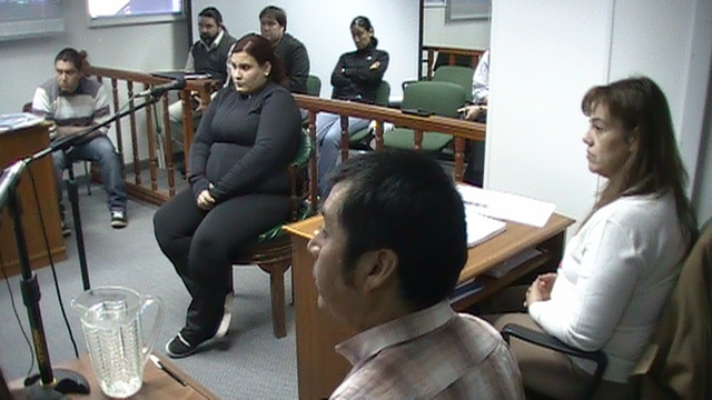 El juicio se lleva adelante en sexto piso de tribunales
