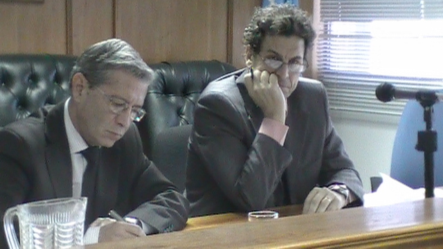 Los Jueces Fabio Monti y Sergio Piñeda