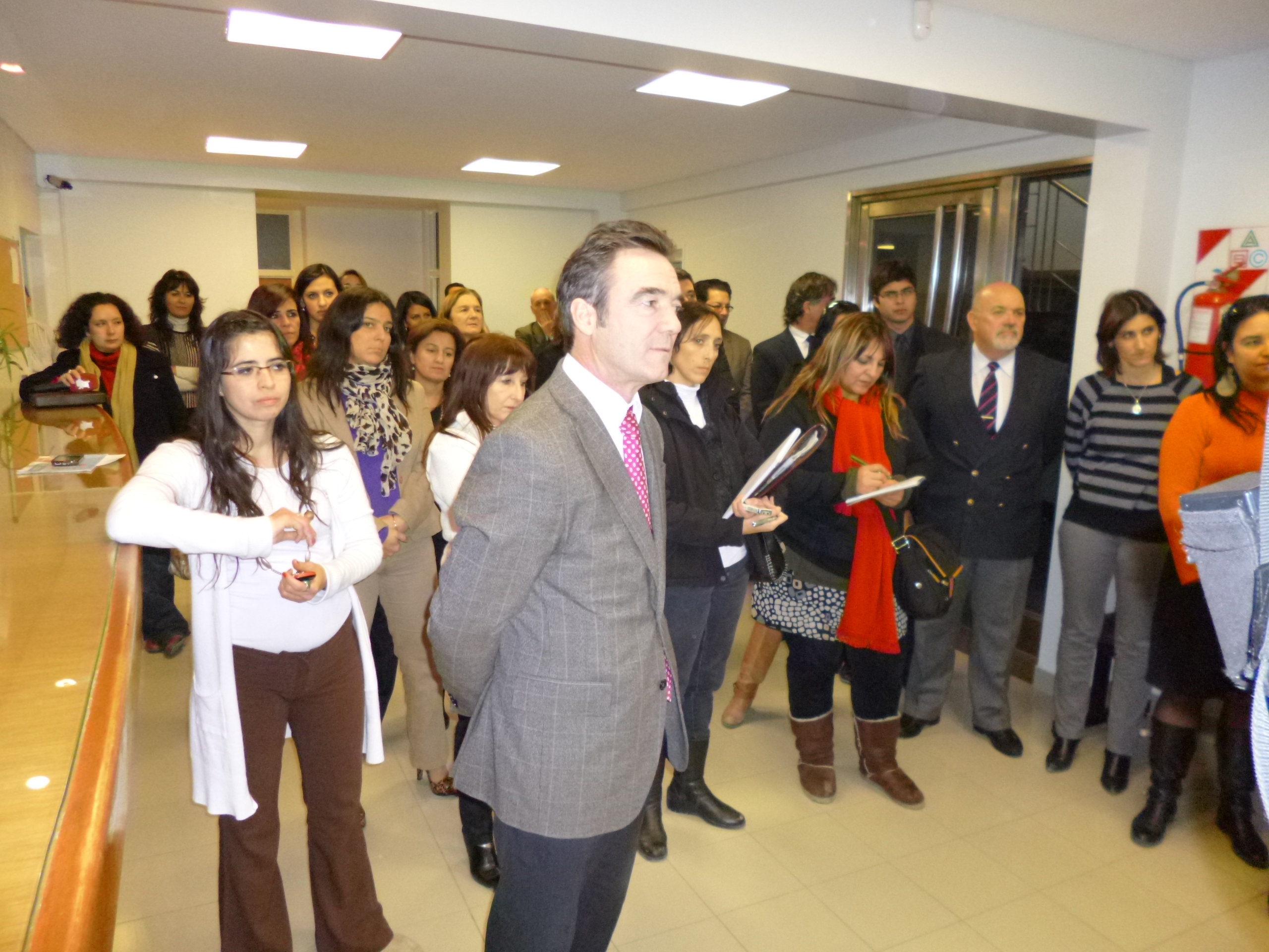Parte de los asistentes al momento del juramento