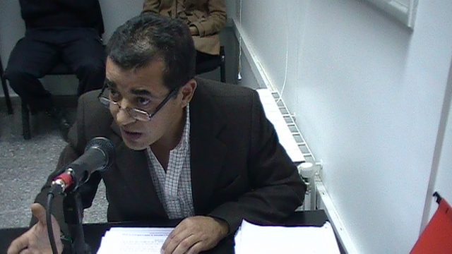 El Fiscal General Fabián Moyano