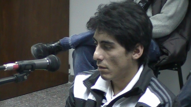 Aldo Gastón Béjar, se entregó y fue sometido a control
