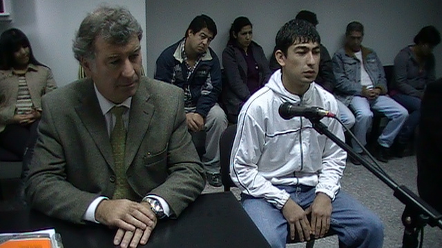 El acusado y su abogado defensor