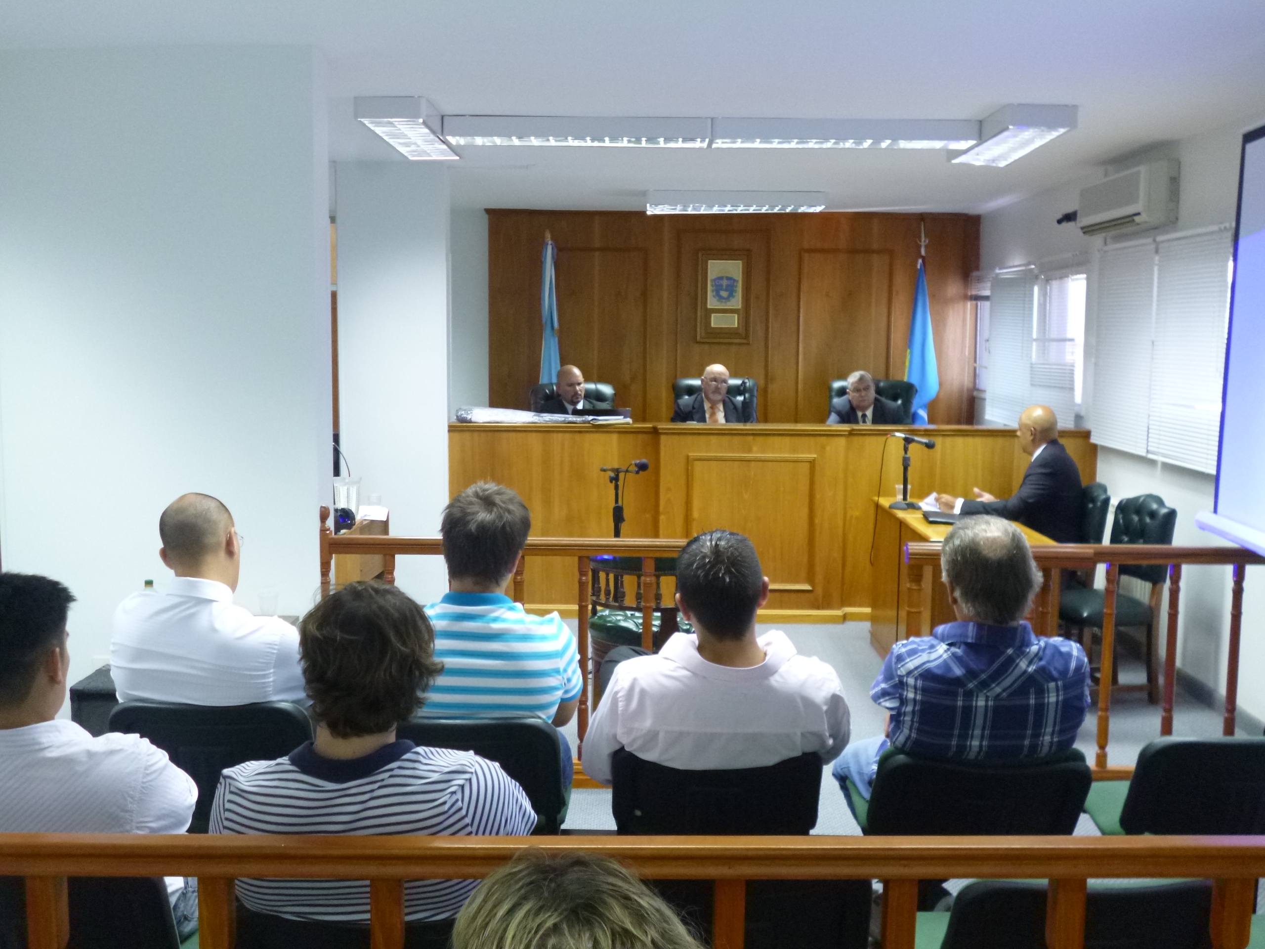 Aspecto general de la audiencia