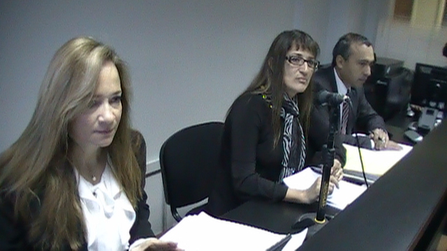 Los jueces integrantes del tribunal