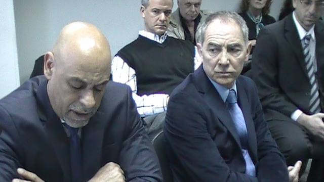 El defensor Latorre junto a su cliente Uzcudun