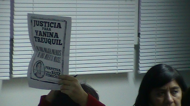 El reclamo por Yanina