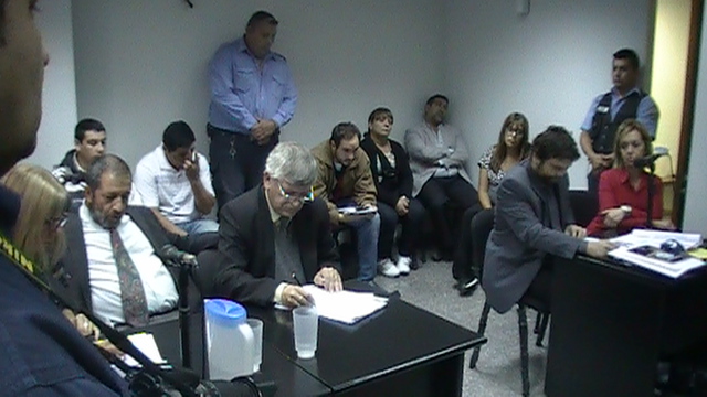 Aspecto general de la audiencia de control