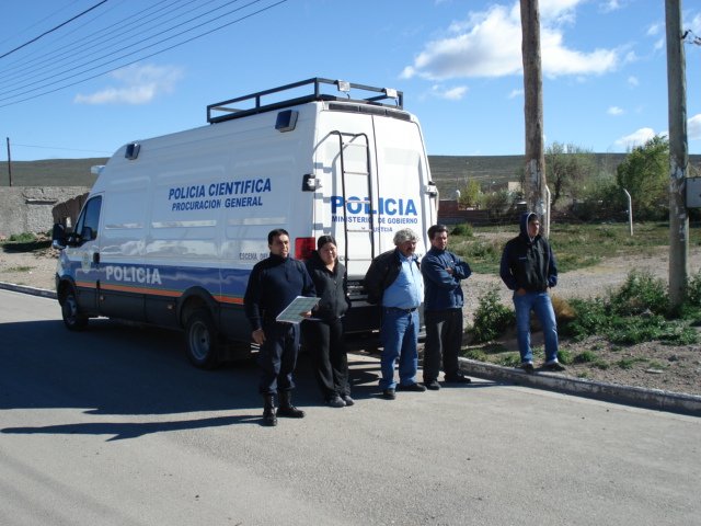 Personal policial en Paso de Indios