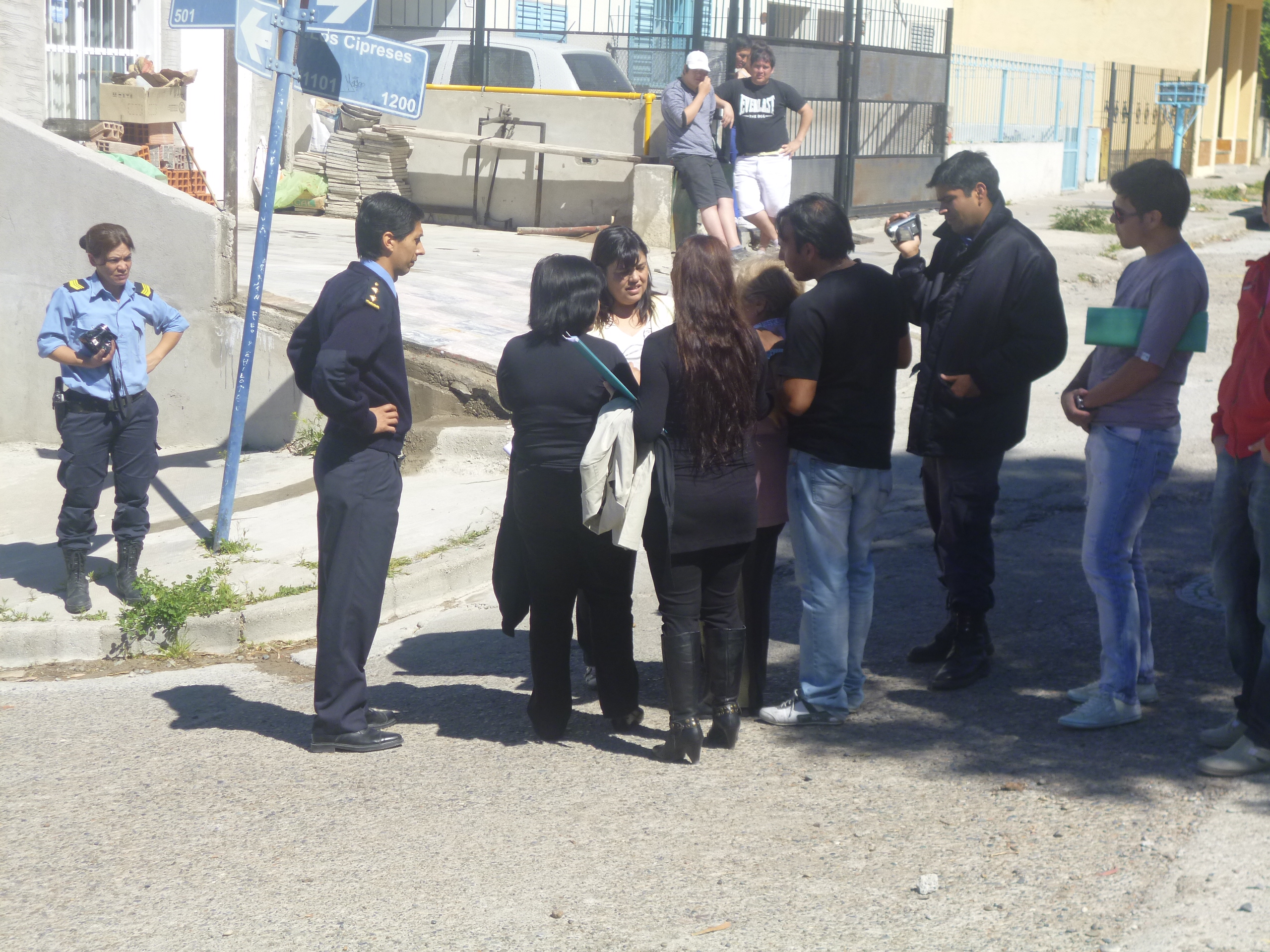 El procedimiento demandó una extensa recorrida por diversos sectores