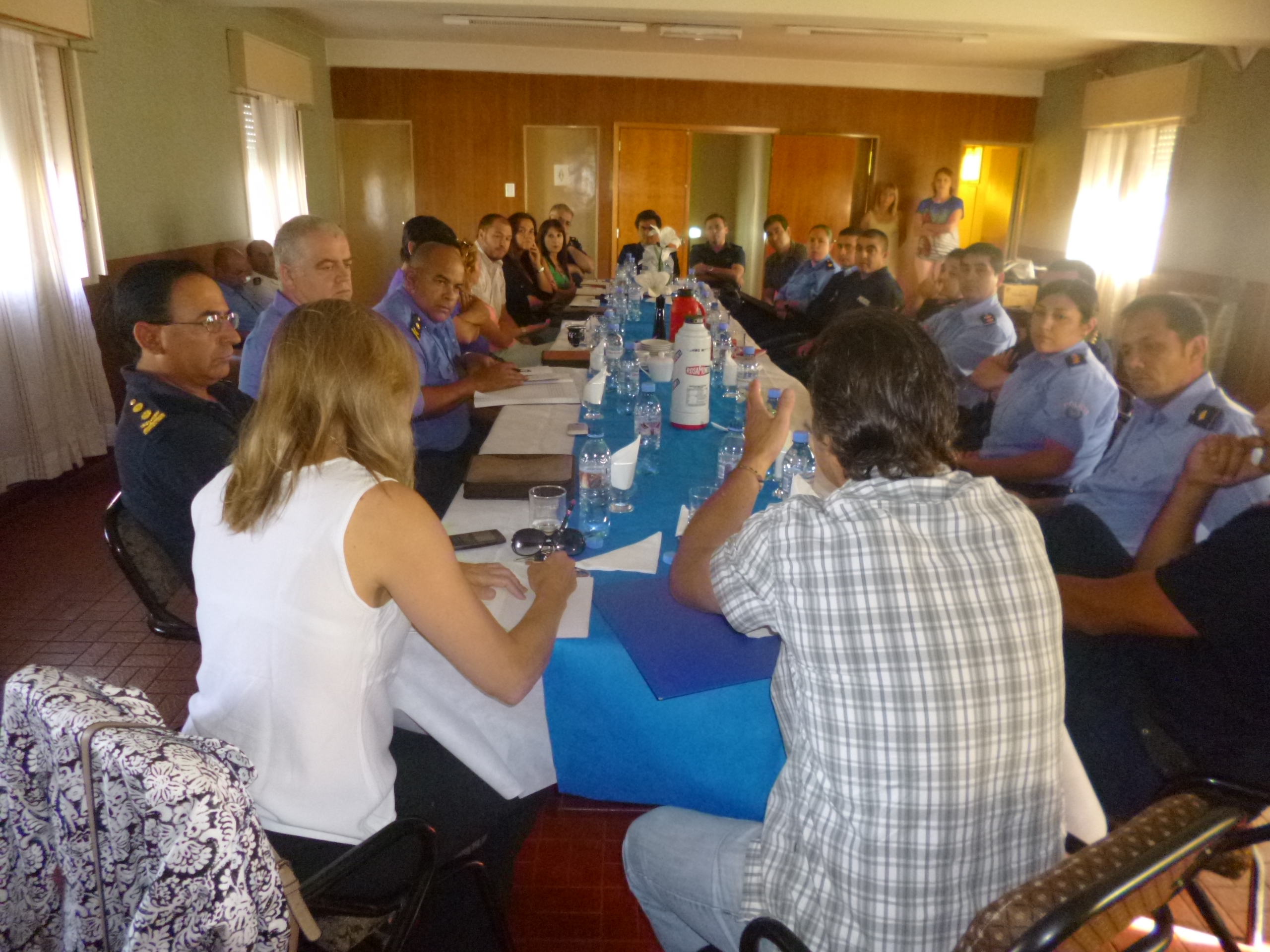 Aspecto general del encuentro realizado en Trelew