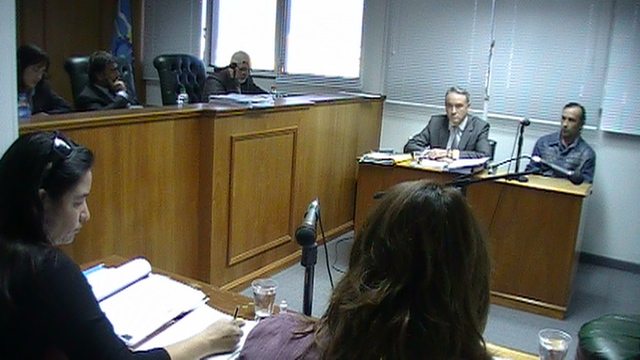 Aspecto general de la audiencia por cesura o debate de pena