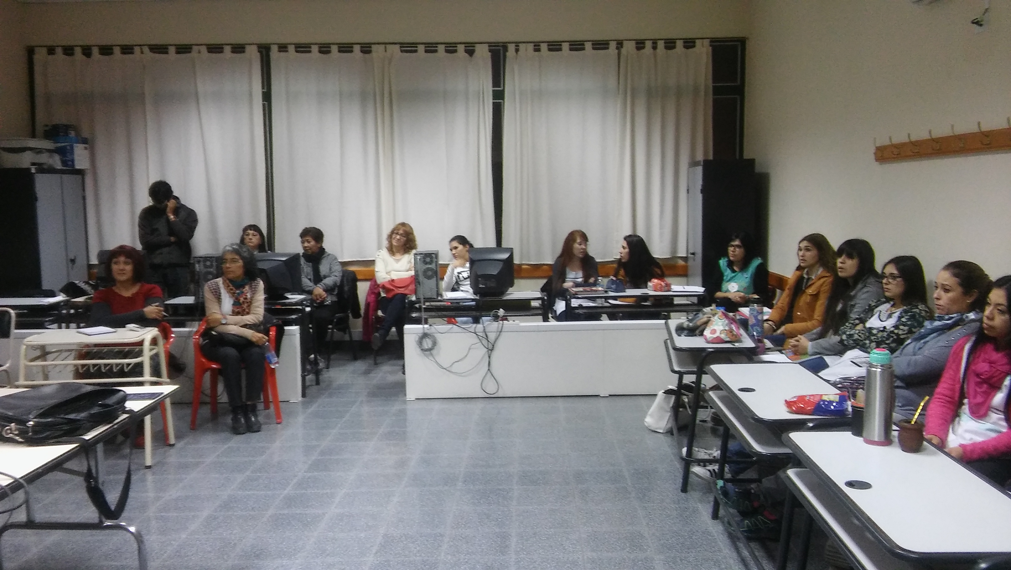 Asistencia al taller del savd en instituto 808