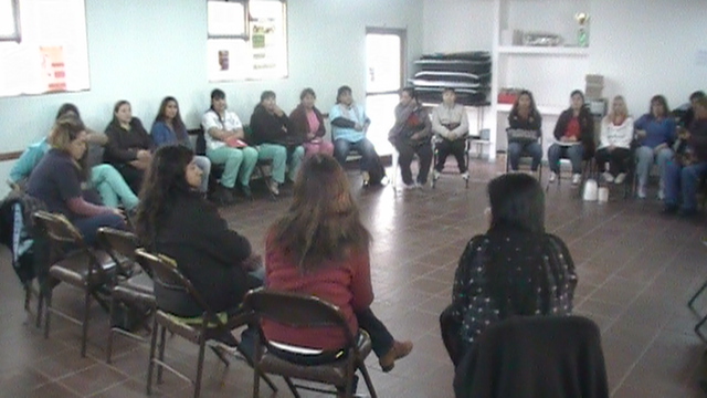 Uno de los talleres habituales del área procomunidad