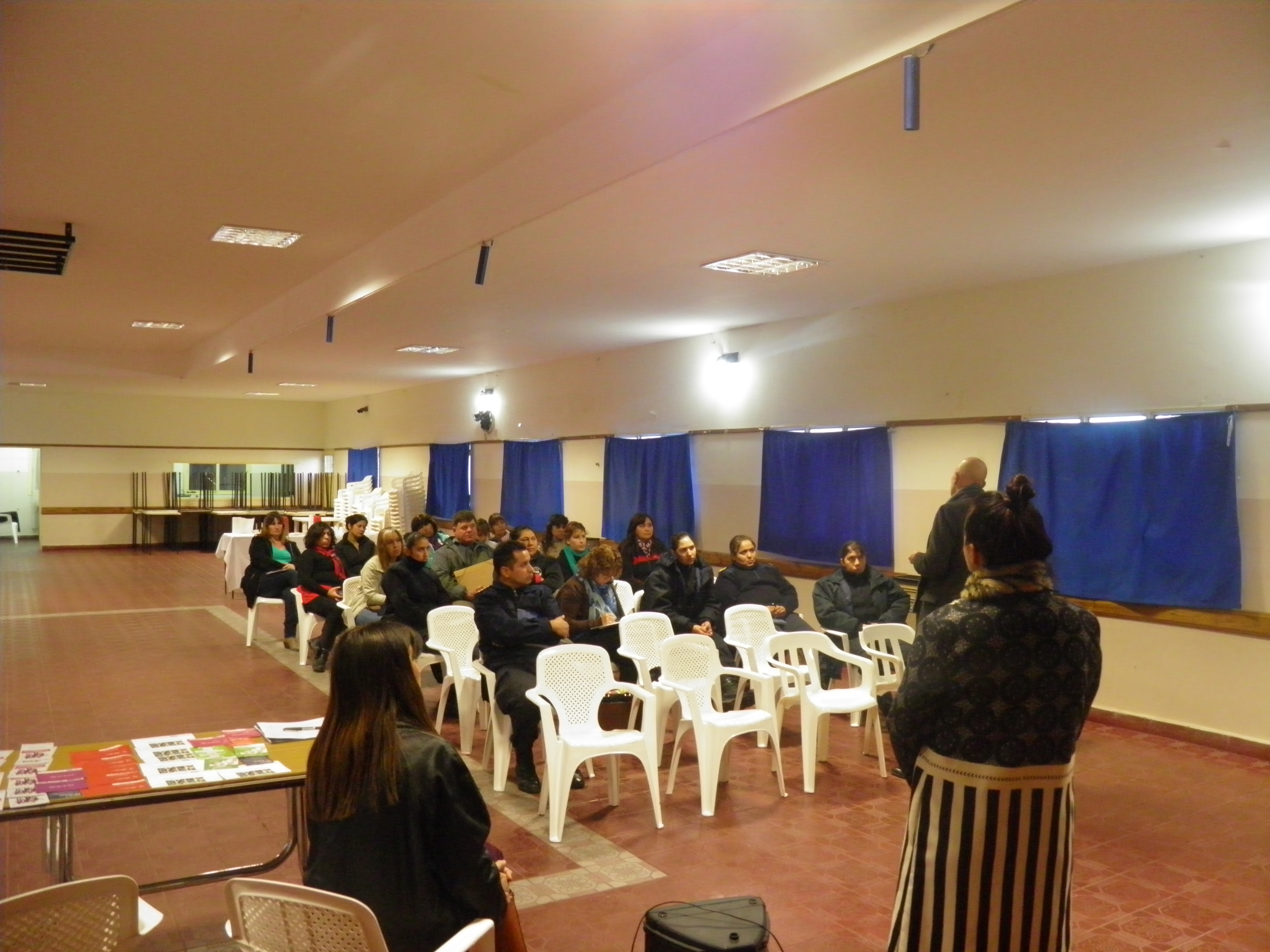 El savd brindó talleres en Gaiman y 28 de Julio