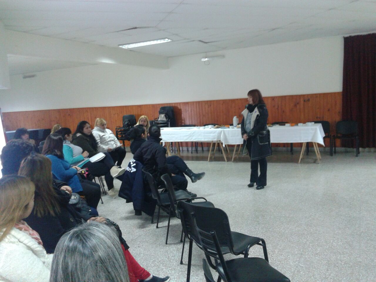 Habitualmente los integrantes del savd brindan capacitaciones