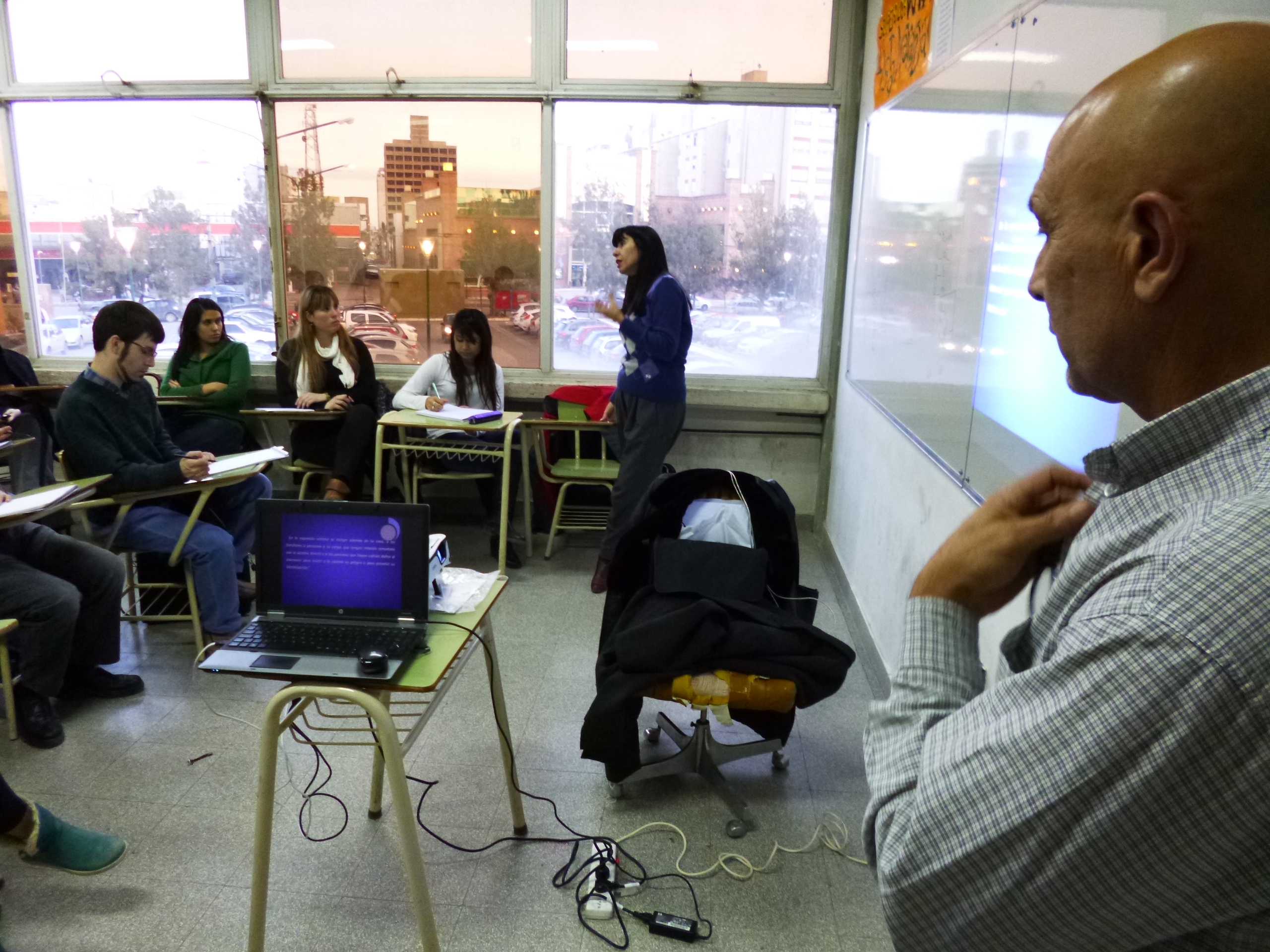Los profesionales del Savd dieron a conocer organización y tareas del servicio